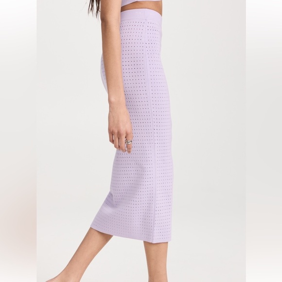 Victor Glemaud lilac pencil skirt size Medium NWT - Picture 3 of 7